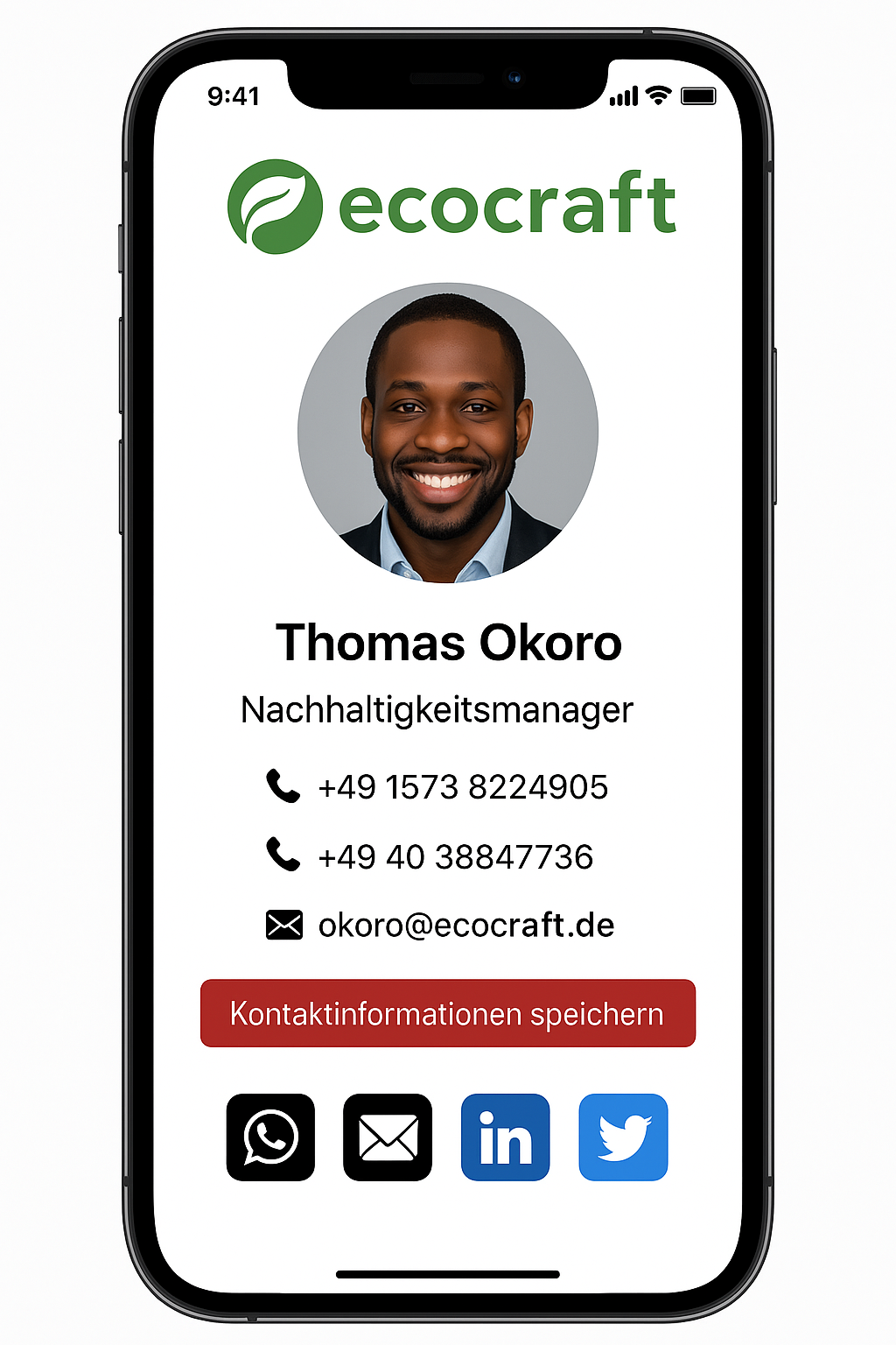SEO für digitale Visitenkarten